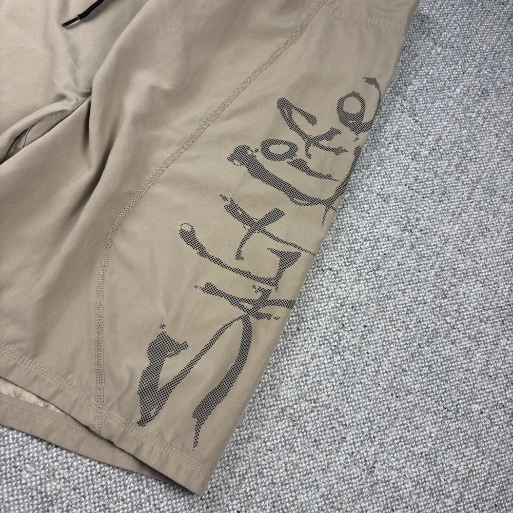 Salt Life SLX-QD Men's Board Shorts Tan Khaki Swim Trunks Size 42